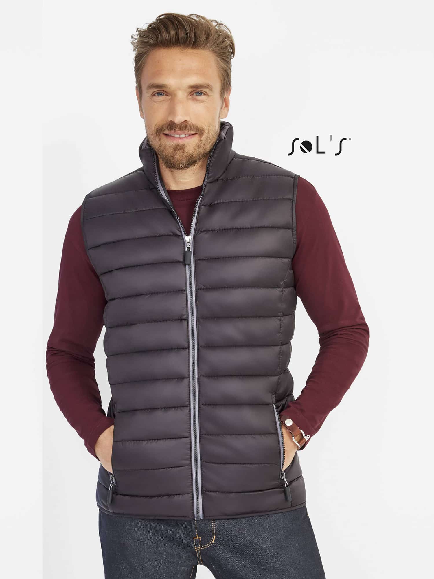 CHALECO WAVE MEN Sol´s Bordado Point