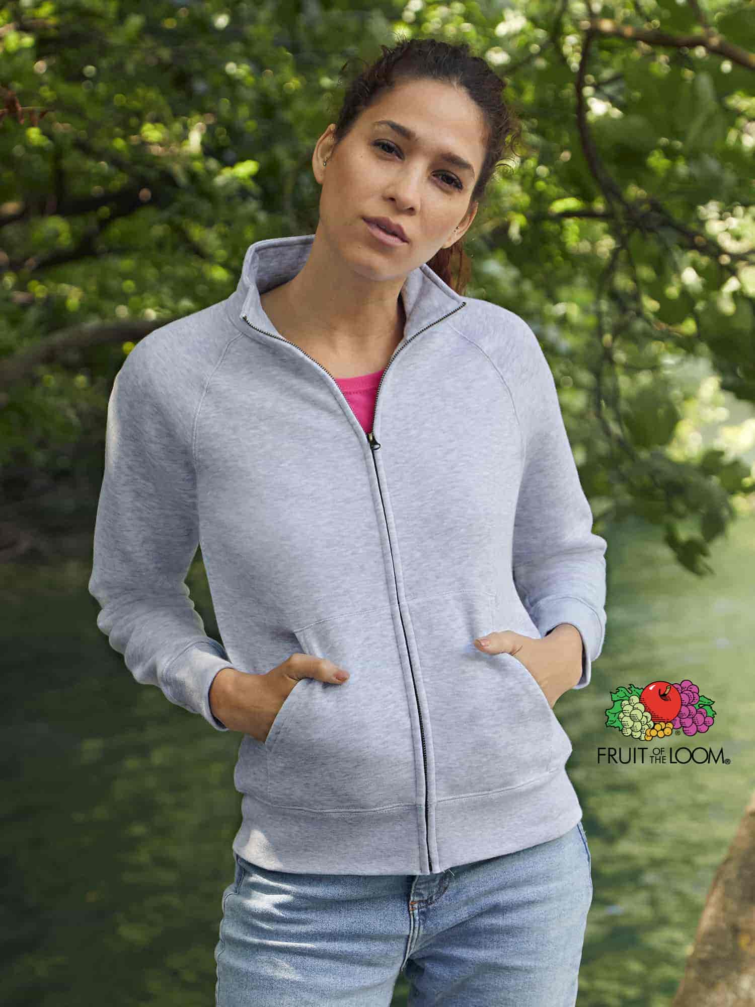 SUDADERA CREMALLERA CAPUCHA